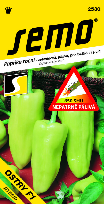 Paprika Ostry F1 (Samen)