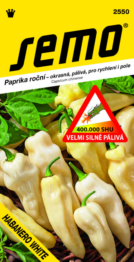 Paprika Habanero White (Samen)