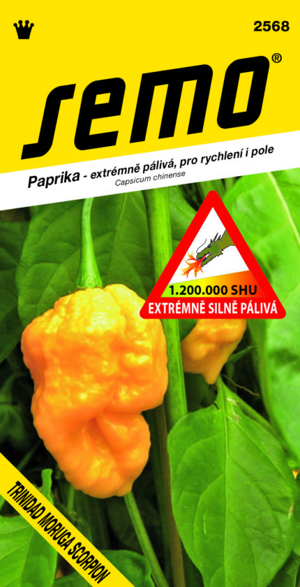 Paprika Trinidad Moruga Scorpion Yellow (Samen)