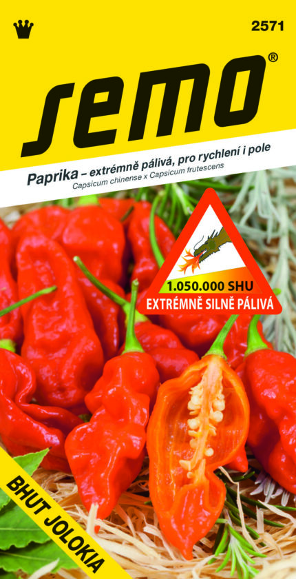 Paprika Bhut Jolokia (Samen)